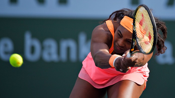 Americká tenistka Serena Williamsová.