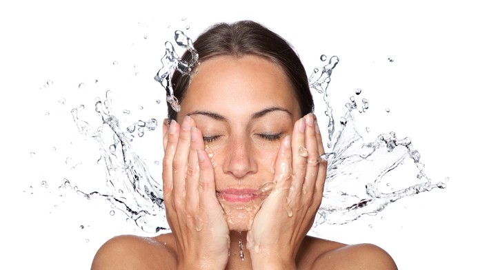 umývanie tváre