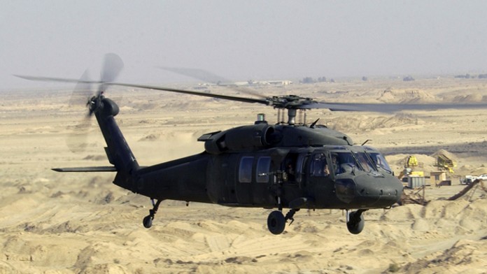 Vrtuľník Sikorsky Blackhawk  UH-60.