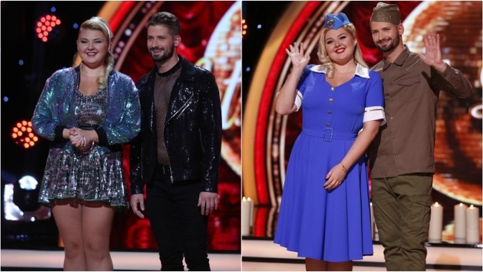 Evelyn vo štvrtom tanečnom kole