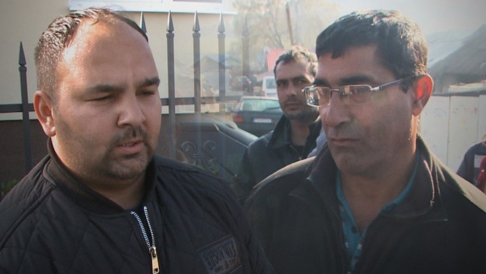 Starosta obce Ostrovany Rastislav Popuša a starosta v Chminianskych Jakubovanoch Jozef Červeňák.