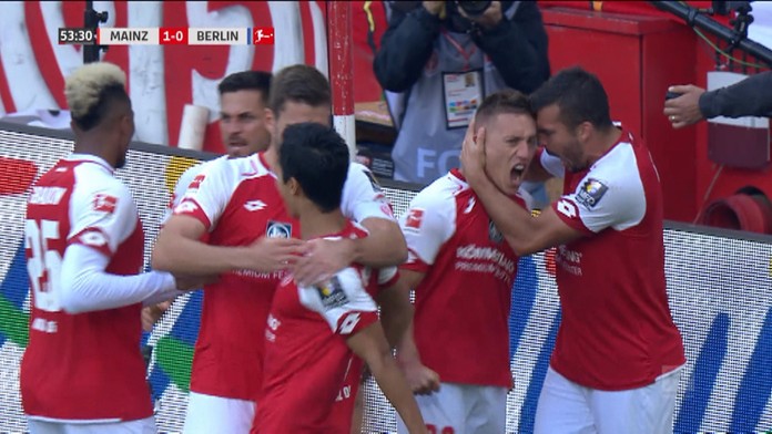 Mainz vyhral nad Herthou Berlín.