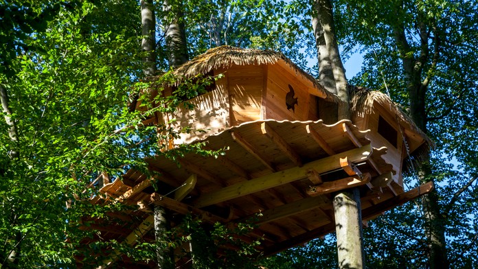 Domček na strome na bratislavskom Kačíne