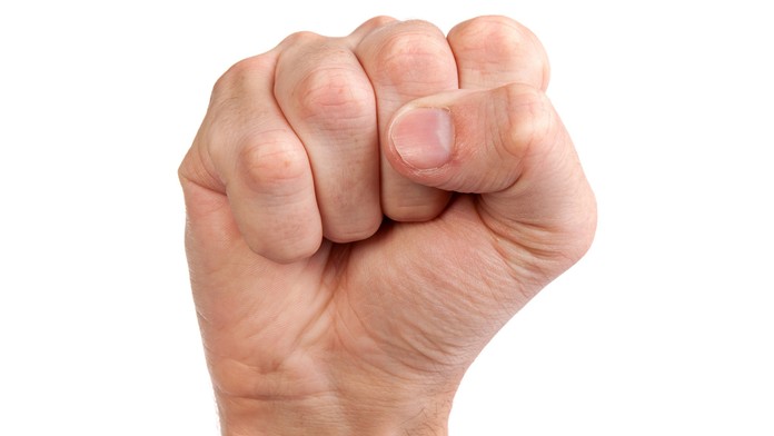 Ilustračná snímka - päsť