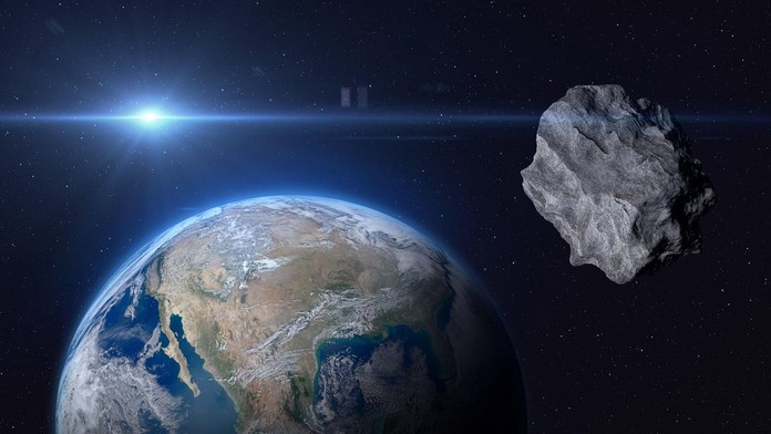 Asteroid - ilustračná snímka