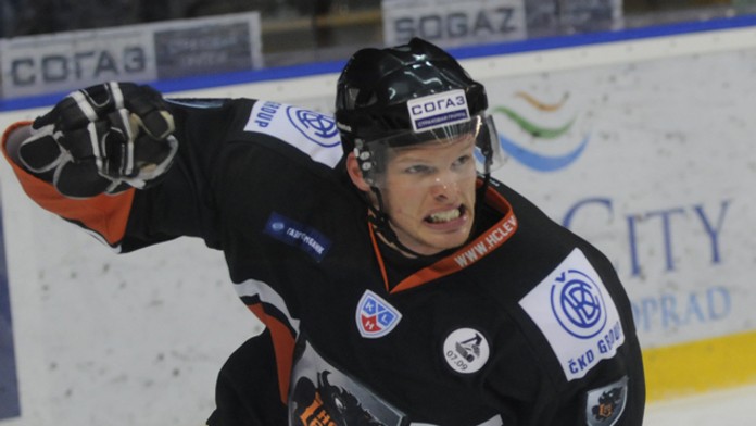 Český útočník Václav Nedorost na archívnej snímke.