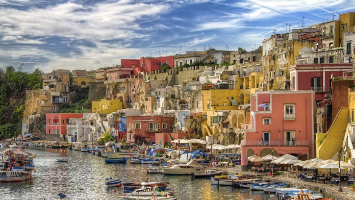 Procida, Taliansko.