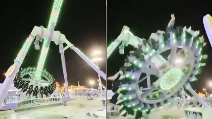 VIDEO: Desivý incident v zábavnom parku. Po rozlomení ramena kolotoča sa zranilo najmenej 23 ľudí