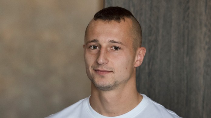 Adam Zreľák na zraze slovenskej futbalovej reprezentácie.