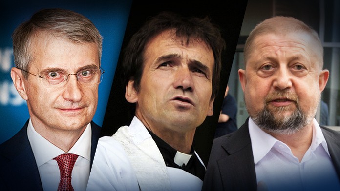 Beh s býkmi v uliciach Pamplony.