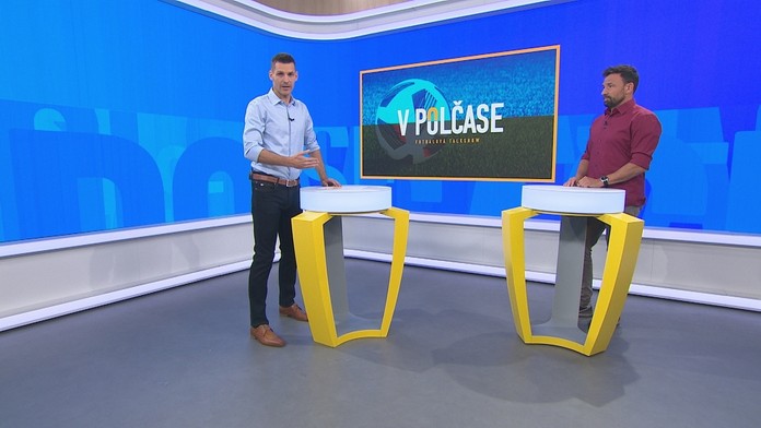 Hosťom moderátora Mariána Tomčáka v talkshow V polčase bol Samuel Slovák.