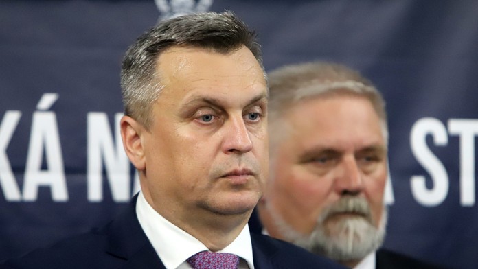 Na snímke predseda Slovenskej národnej strany (SNS) Andrej Danko.