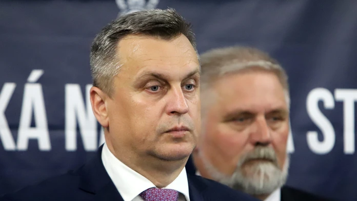 Na snímke predseda Slovenskej národnej strany (SNS) Andrej Danko.