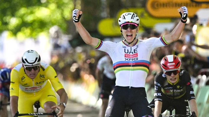 Pogačar víťazí na Tour de France
