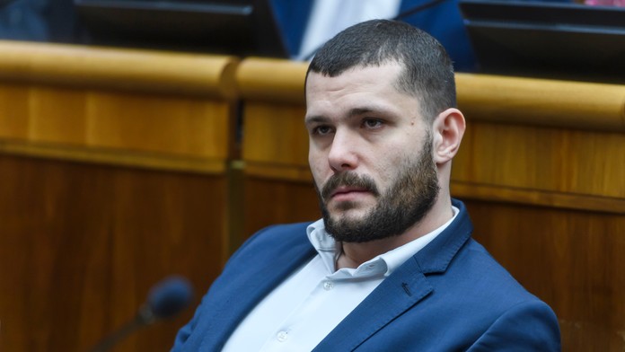 Poslanec Smeru-SD Richard Glück