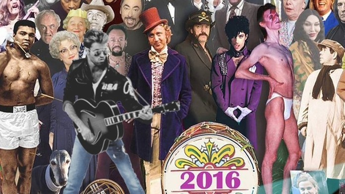 Záme osobnosti, ktoré nás opustili v roku 2016.