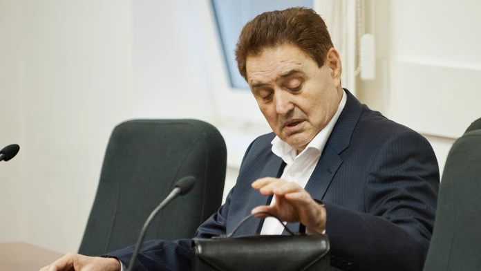 Jozef Majský na hlavnom pojednávaní v kauze tunelovania nebankových spoločností Horizont Slovakia a BMG Invest v roku 2015.