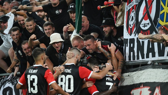 Trnavská eufória. Spartak má pred odvetou EKL v Poľsku veľmi sľubný náskok