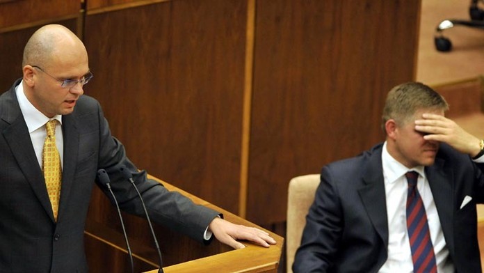 Sulík s Ficom v parlamente
