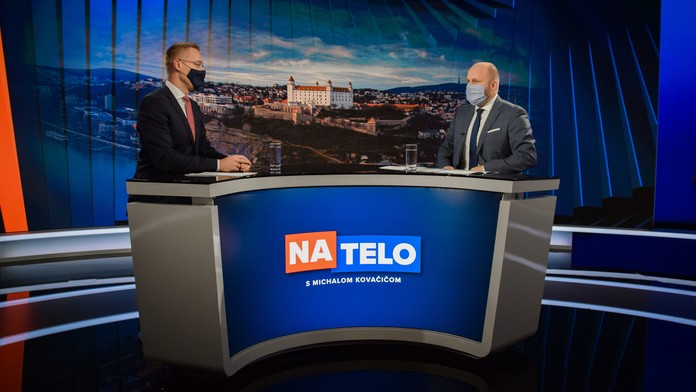 Jaroslav Naď a Jural Blanár v Na telo.