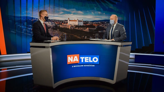 Jaroslav Naď a Jural Blanár v Na telo.