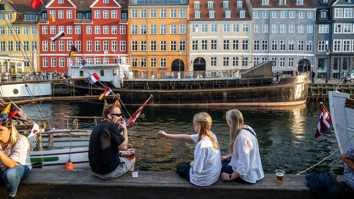 Turisti v Kodani (ilustračná snímka)