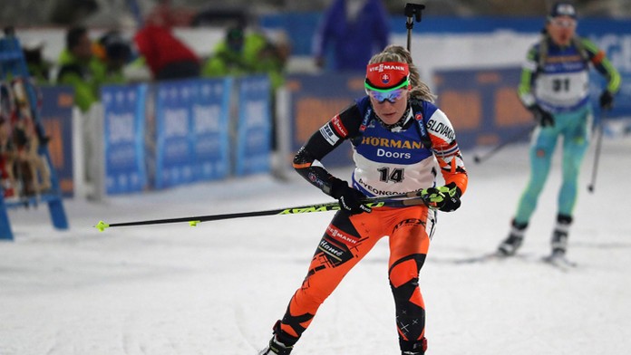 Biatlonistka Paulína Fialková.