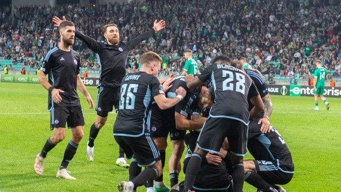 Slovan zdolal Ľubľanu a vedie skupinu! „Belasí“ na jednogólové víťazstvo potrebovali dve penalty
