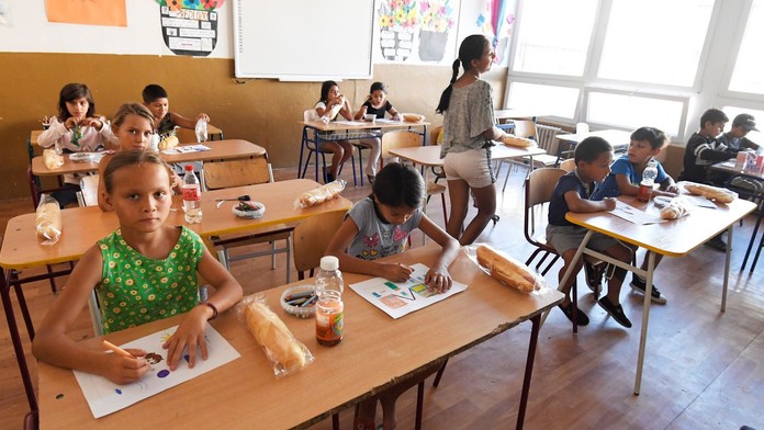 Žiaci v triede (ilustračná snímka!