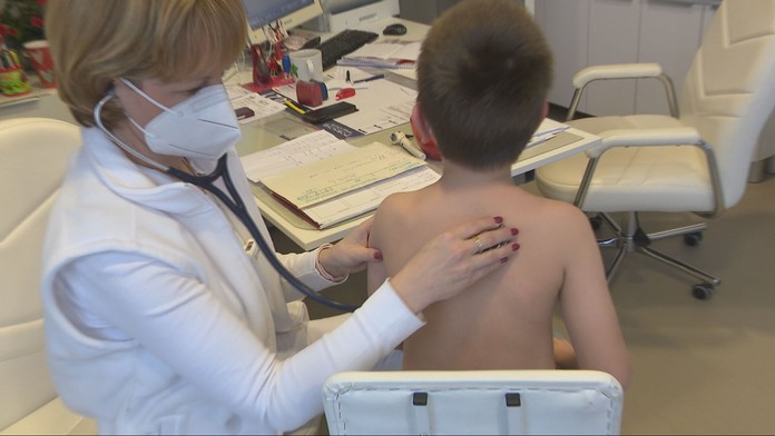 Dieťa u lekára - ilustračná snímka