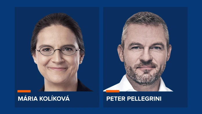 Ministerka spravodlivosti Mária Kolíková a predseda strany Hlas-SD Peter Pellegrini