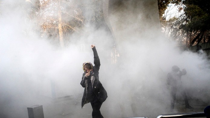 Demonštrácie v Iráne