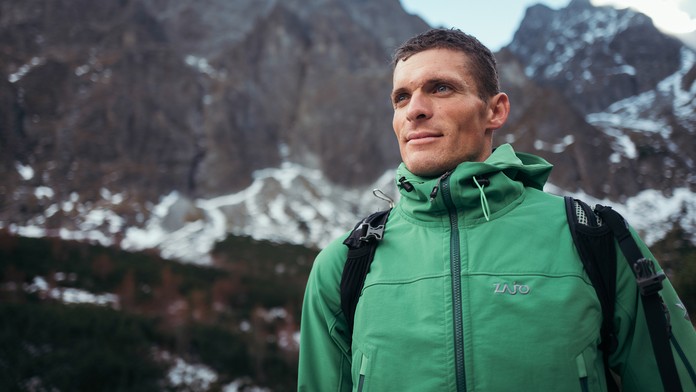 Michal Lajcka s Jánom Tribulom na horách.