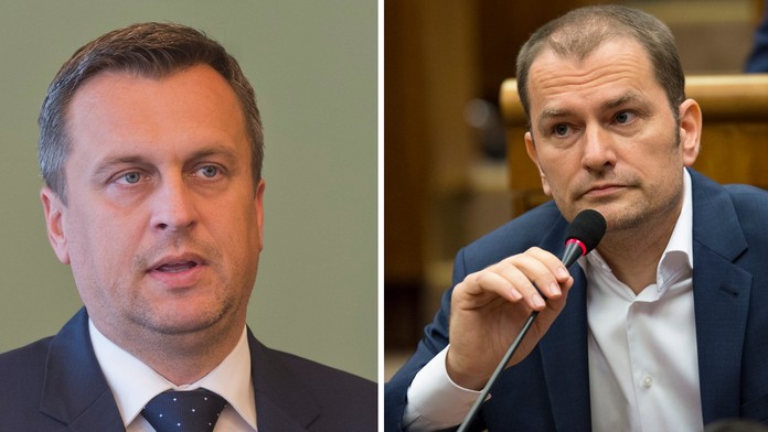 Andrej Danko a Igor Matovič