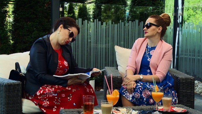 Zuzana Šebová a Petra Polnišová