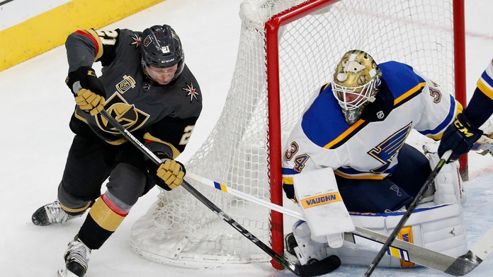 Vegas zvíťazilo nad St. Louis 4:3 po predĺžení. 