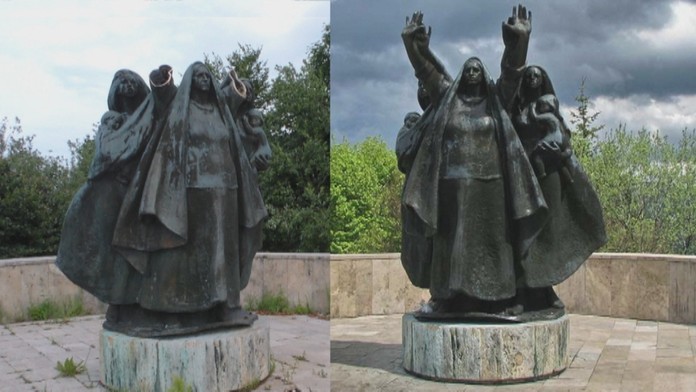 Takto horel senník celú noc