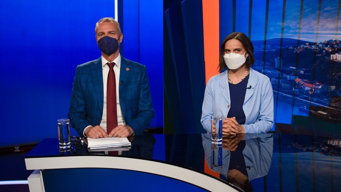 Richard Raši a Mária Kolíková v Na telo.