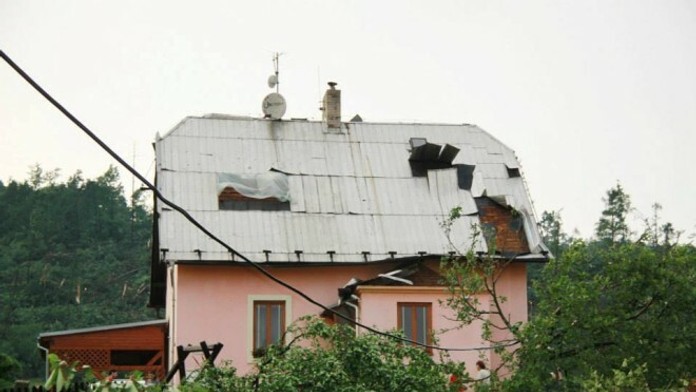 V českom Krnove vyčíňal prírodný živel