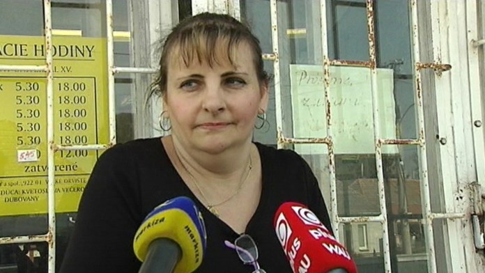 Prepadnutá predavačka v Dubovanoch