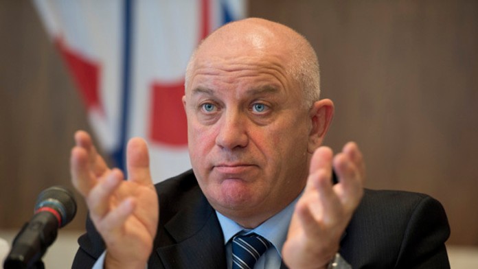 Predseda Úseku alpských disciplín Slovenskej lyžiarskej asociácie Marino Mersich.