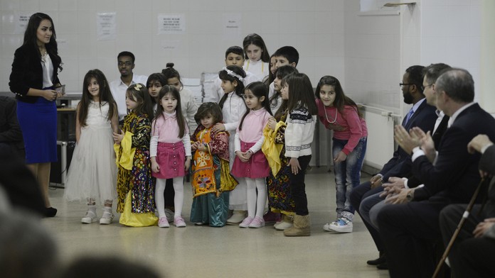 Deti utečencov- ilustračná snímka.