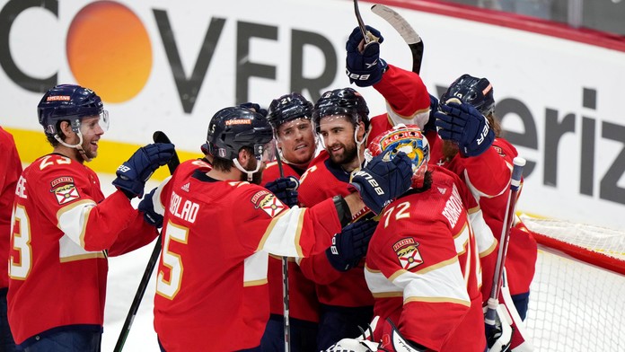 Radosť hráčov Floridy.