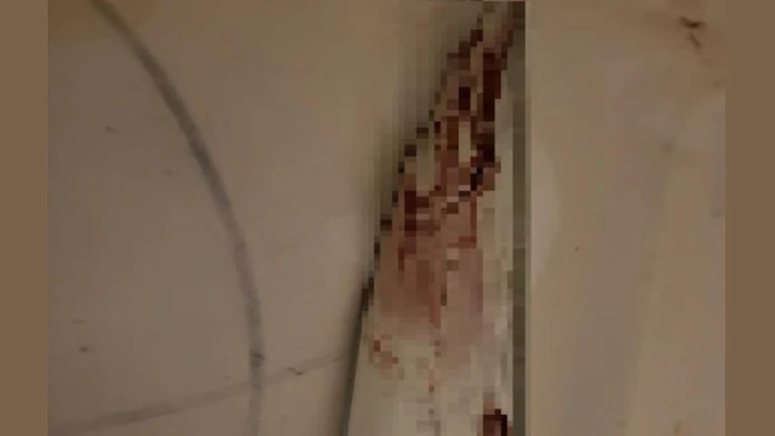 Nôž, s ktorým muž v obci Kuchyňa pobodal ženu.