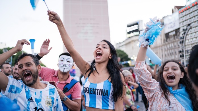 VIDEO: Pravé športové emócie. V Buenos Aires vypukli masívne oslavy argentínskeho titulu