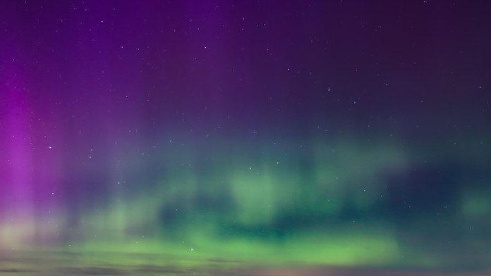 Polárna žiara - ilustračná snímka