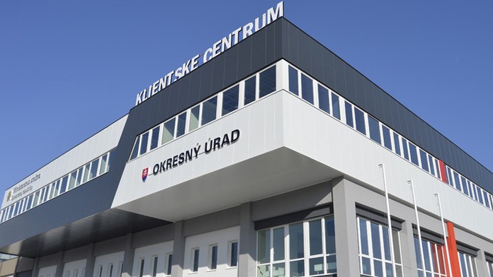 Klientske centrum na Tomášikovej ulici v Bratislave.