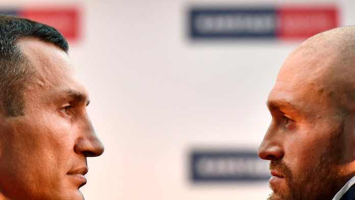 Wladimír Kličko a Tyson Fury