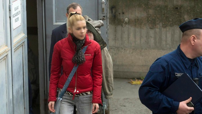 Eva Varholíková na súde v Maďarsku