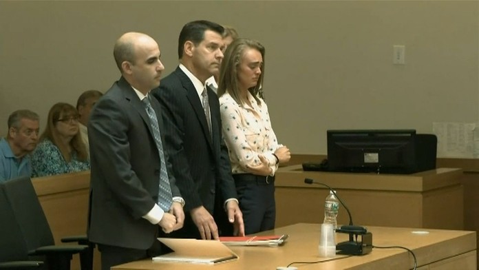 Carterová počas vynášania rozsudku.